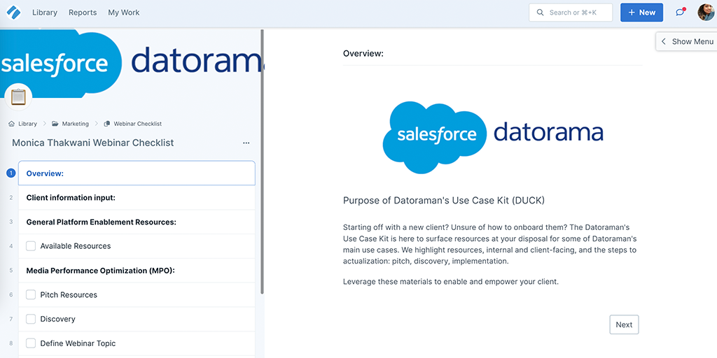 salesforce case study process street