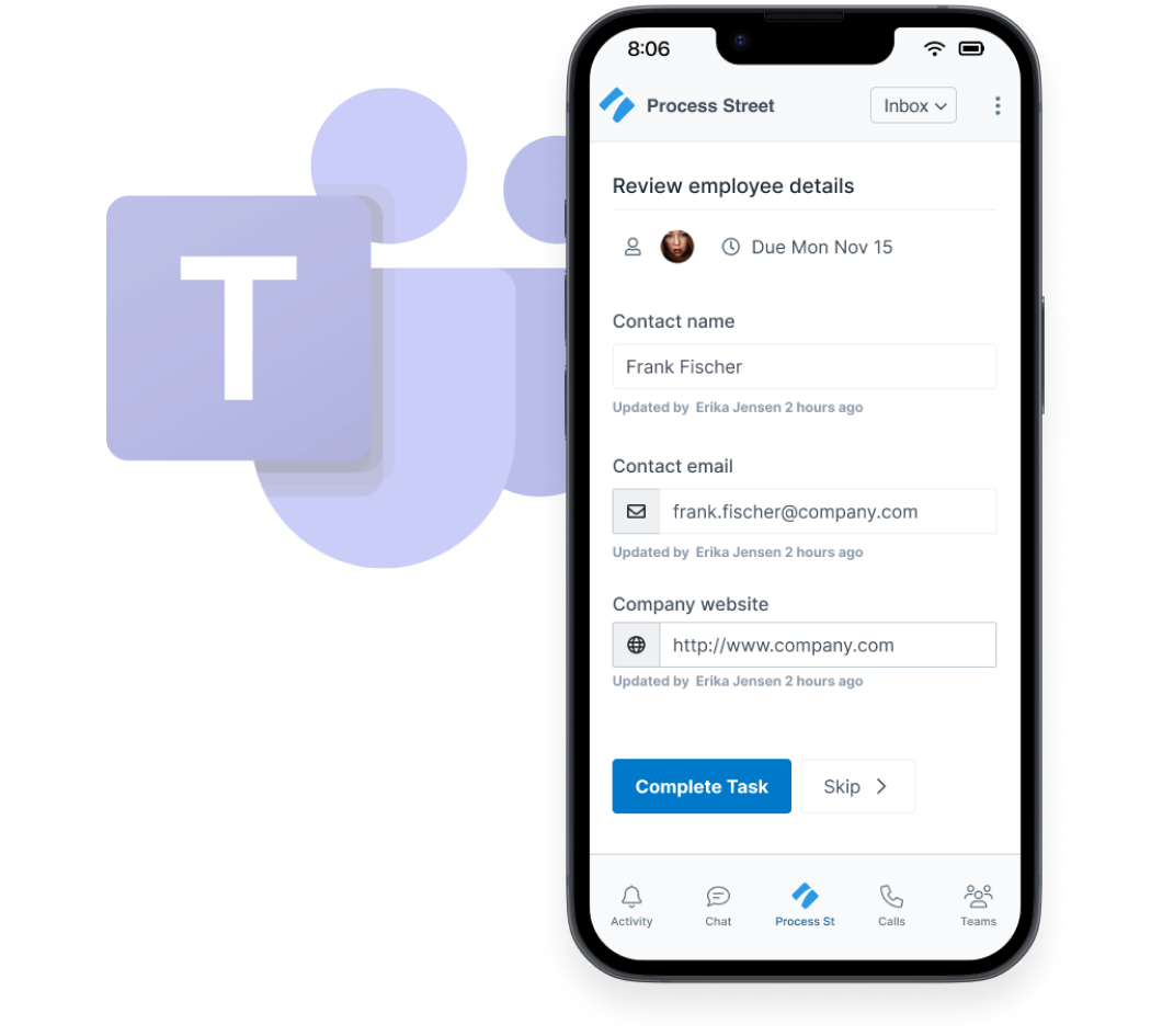 Microsoft Teams app